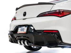Acura Integra Performance Exhaust - Rear - AWE Tuning - Cat-Back Touring Edition - Chrome Silver - 2024+